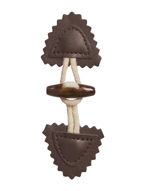 PU leather horn toggle | AyB Hislabor