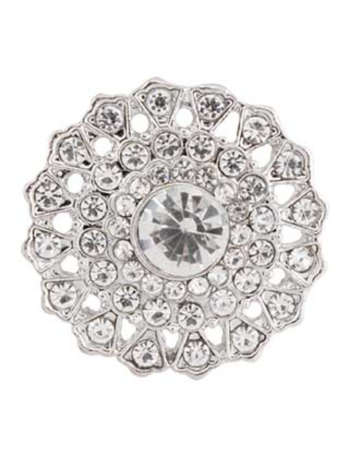 Crystal metal button 28mm | AyB Hislabor