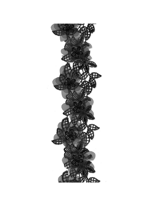 Tira Flor Guipur Organza | AyB Hislabor