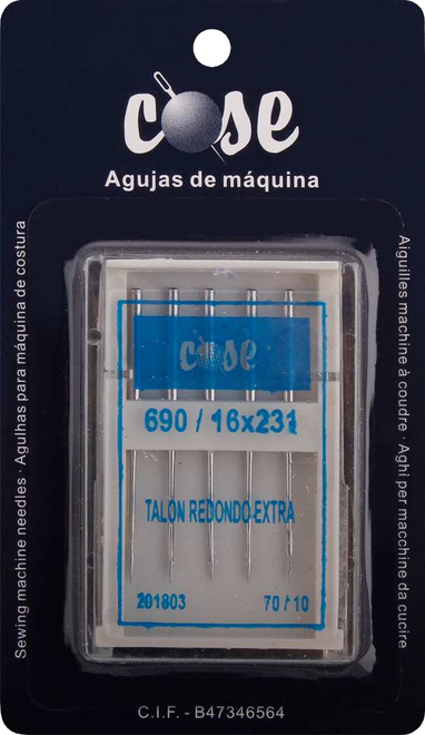 Aguj máquina T/redon  5un | AyB Hislabor