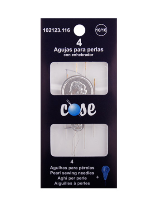 Agujas perla + enhebrador | AyB Hislabor