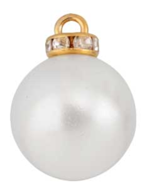 Bt perla pie metal strass | AyB Hislabor