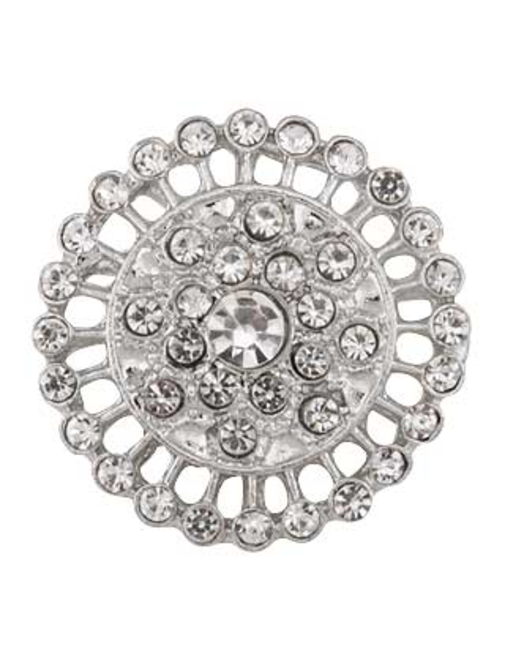 Crystal metal button 23mm | AyB Hislabor