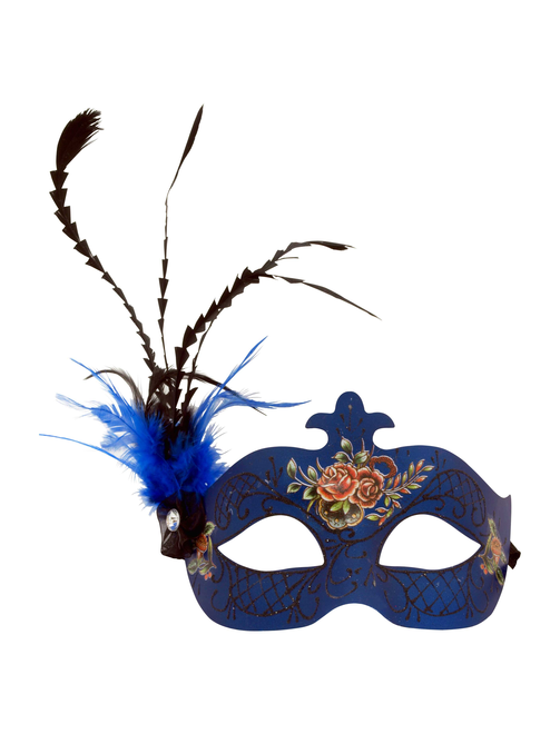 Fancy mask with feathers | AyB Hislabor