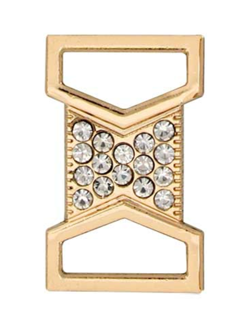 Hebilla pasad strass 15mm | AyB Hislabor