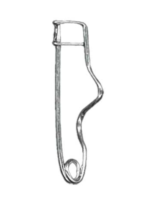 Steel irregul safety pin | AyB Hislabor