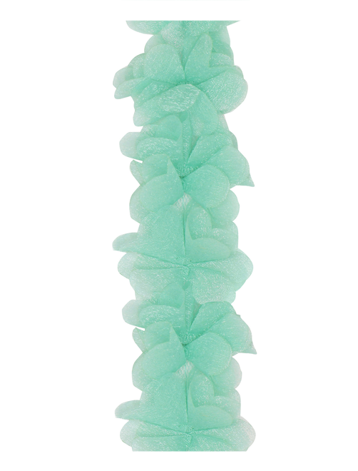 Gathered frill shiny trim | AyB Hislabor