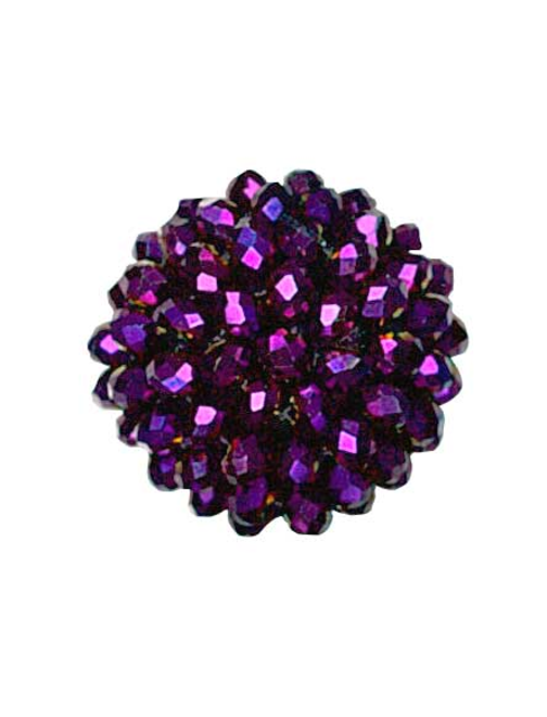 Crystal beads brooch | AyB Hislabor