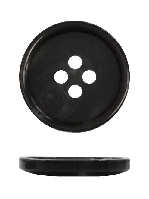 Botón poliéster borde 4ag | AyB Hislabor