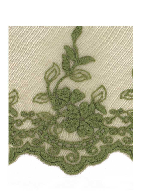 Tul bordado algodón | AyB Hislabor