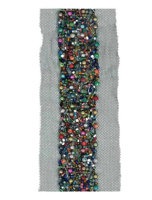 Tulle w/pearls 30mm | AyB Hislabor