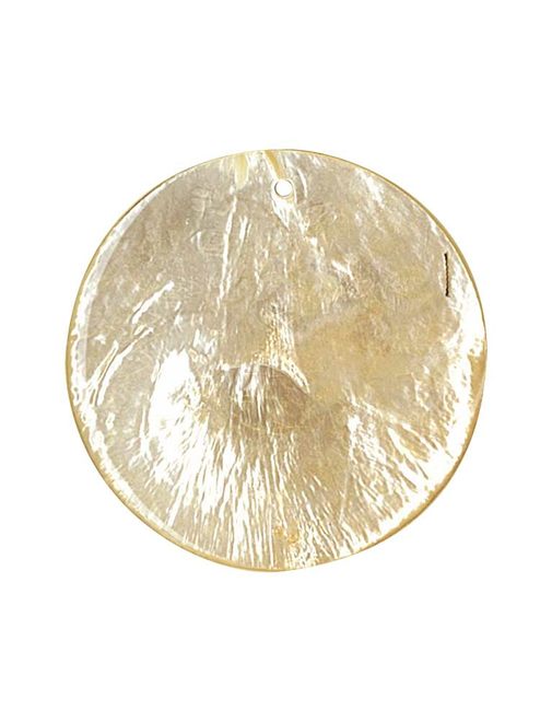 Nacre double pendant 50mm | AyB Hislabor