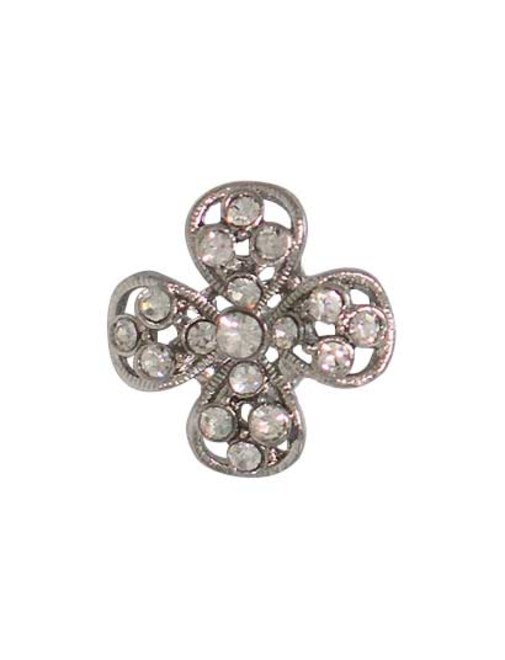 Crystal metal button 20mm | AyB Hislabor