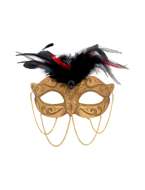 Fancy mask feather-chain | AyB Hislabor