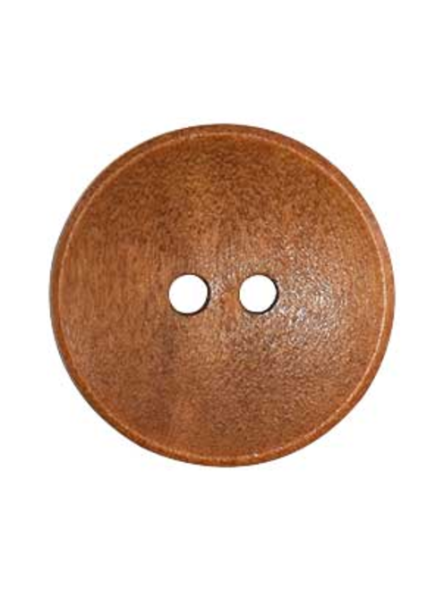 Botón madera cóncavo 2hol | AyB Hislabor