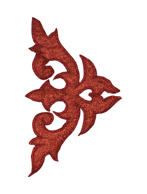 Aplq bordado glitter temo | AyB Hislabor