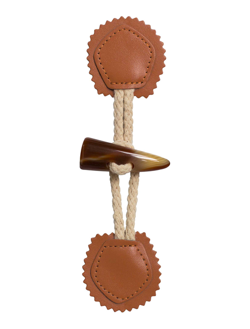 PU leather horn toggle | AyB Hislabor
