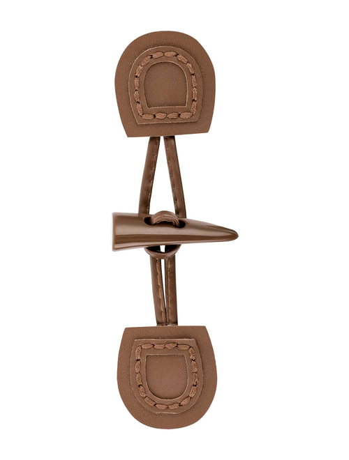 Imit leather round toggle | AyB Hislabor