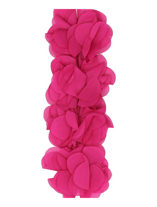 Organdie flowers trim | AyB Hislabor