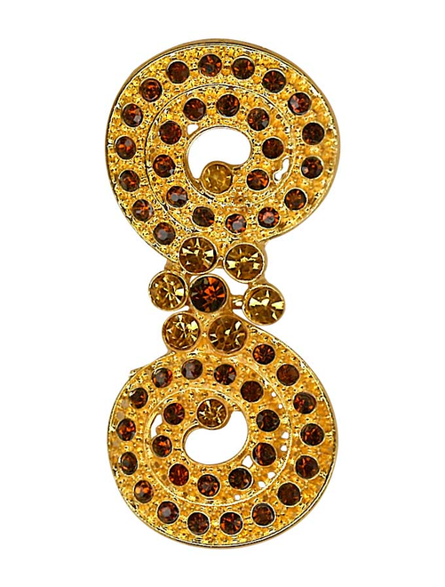 Broche Metal Strass Crist | AyB Hislabor