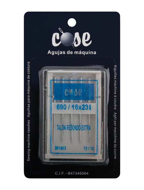 Round shank needle 5pc | AyB Hislabor