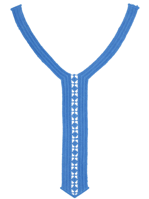 Cuello guipur bordado | AyB Hislabor