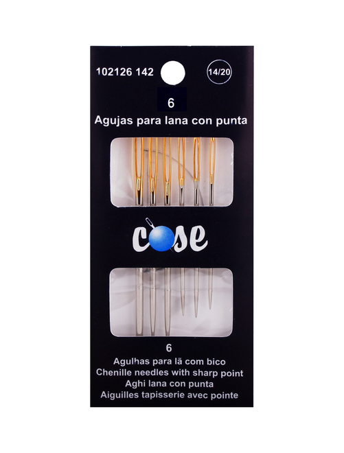 Agujas lana con punta | AyB Hislabor