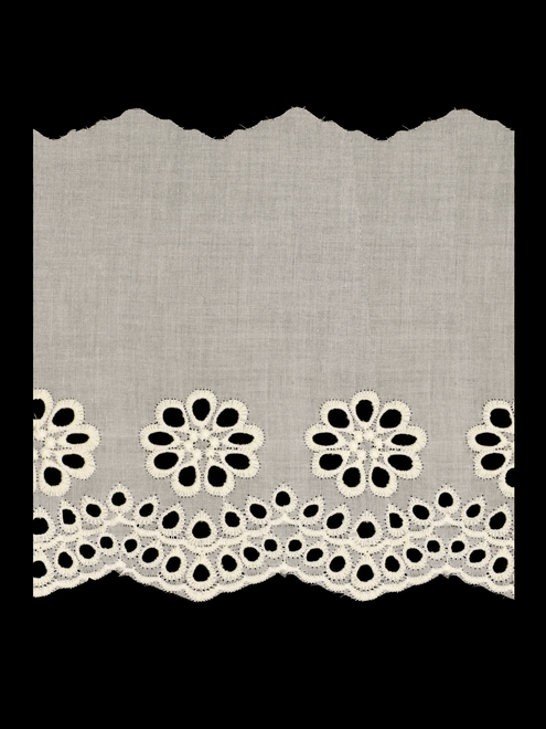 Encaje bordado algodón | AyB Hislabor