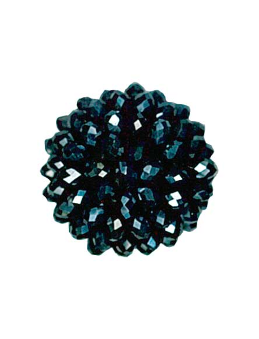 Beaded crystal button | AyB Hislabor