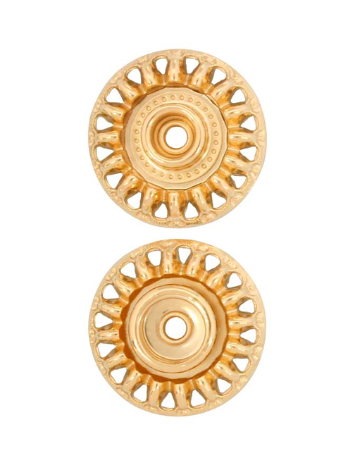 Carved press-stud button | AyB Hislabor