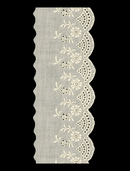 Encaje bordado algodón | AyB Hislabor
