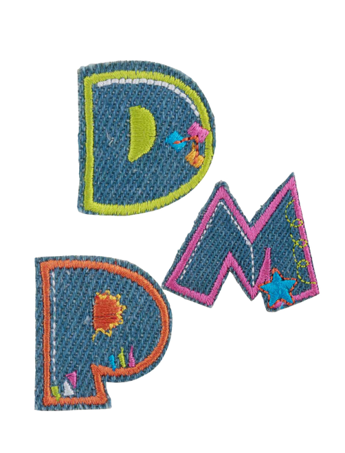 Motivo bordado letra term | AyB Hislabor