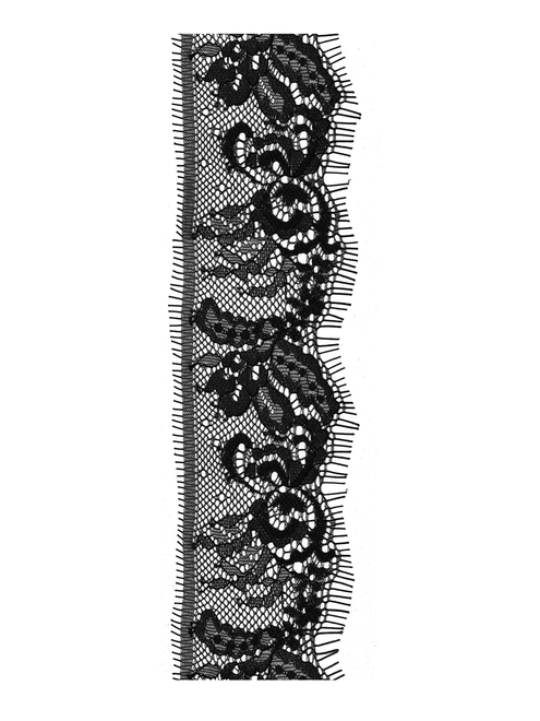Eyelash lace (Pc. 2,7m) | AyB Hislabor