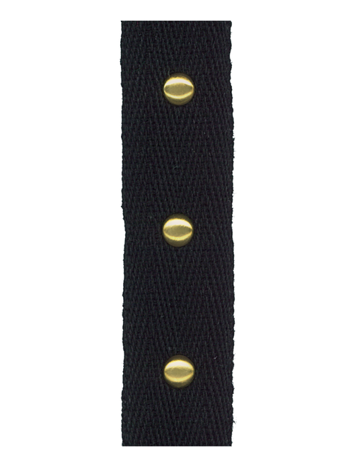 Cinta tachas algodn-latón | AyB Hislabor