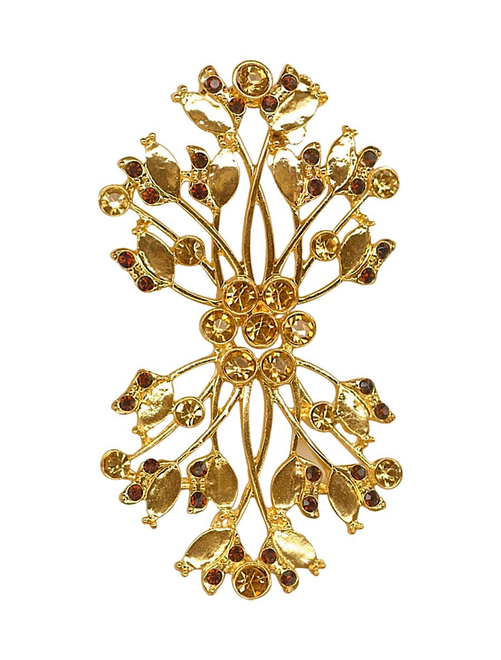 Broche Metal Strass Crist | AyB Hislabor