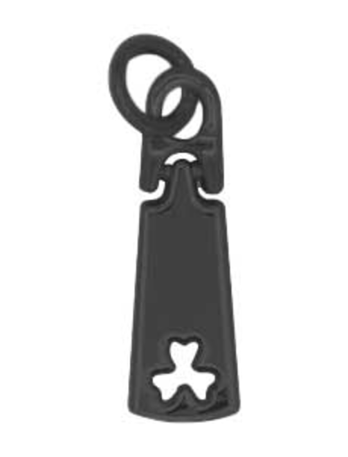 Zip metal puller shamrock | AyB Hislabor