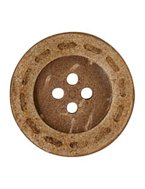 Botón coco aro 4 agujeros | AyB Hislabor
