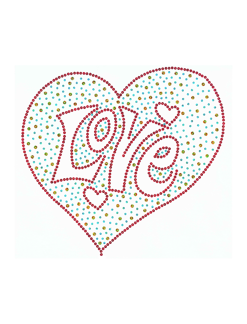 Sequin hot-fix motif | AyB Hislabor