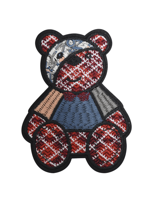 Motivo oso bordado termo | AyB Hislabor