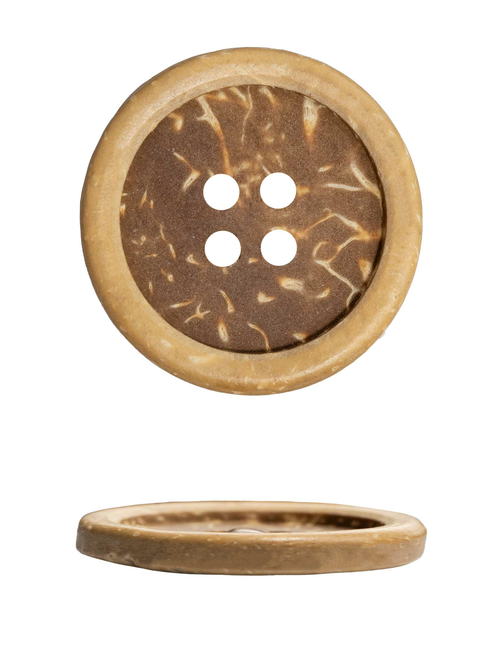 Botón coco aro 4 agujeros | AyB Hislabor