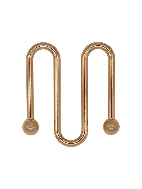 Pasador metal zigzag NF | AyB Hislabor