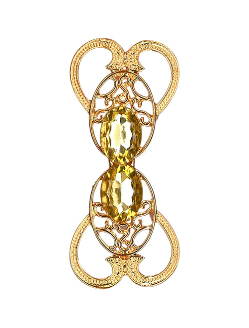 Broche metal crist strass | AyB Hislabor