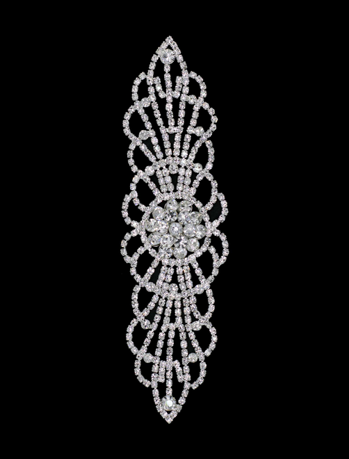 Aplique cadena met strass | AyB Hislabor