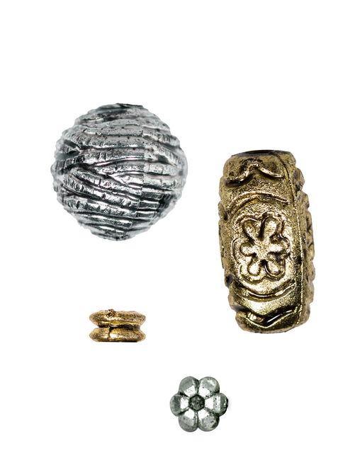 Metallic acrylic bead | AyB Hislabor