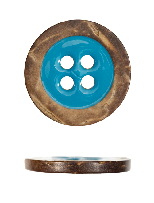 Botón coco esmalte 4 aguj | AyB Hislabor