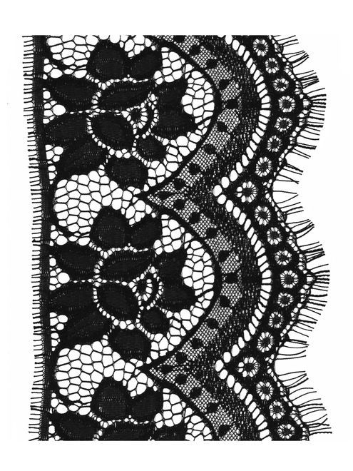 Eyelash lace (Pc. 2,7m) | AyB Hislabor
