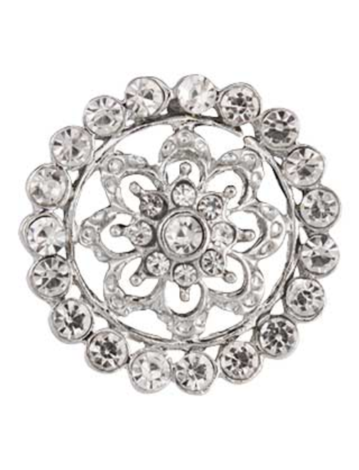 Crystal metal button 28mm | AyB Hislabor