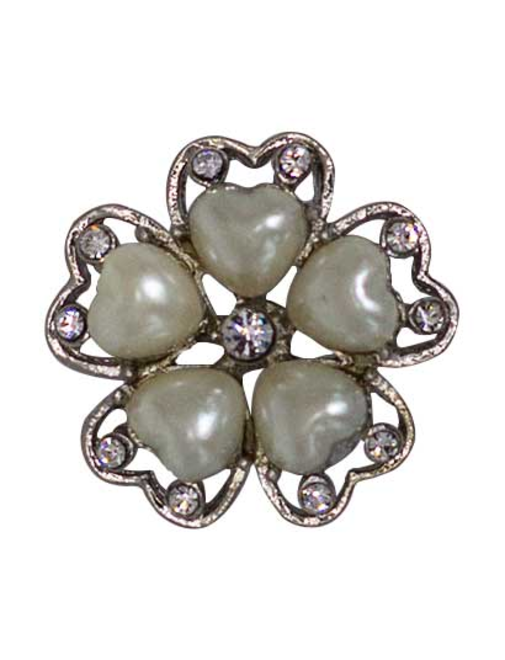 Crystal metal button 28mm | AyB Hislabor