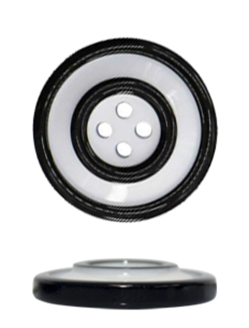 Botón poliéster aro 4 ag | AyB Hislabor