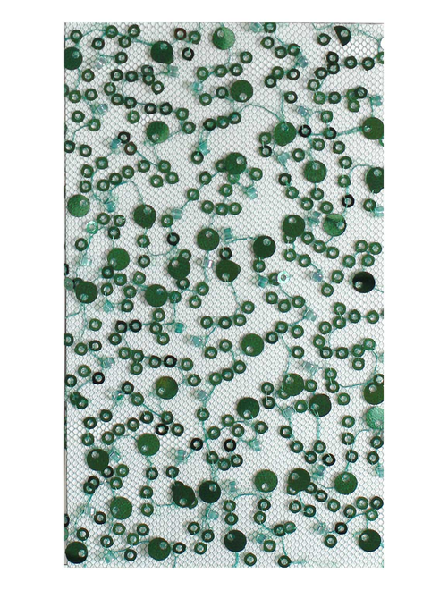 Tejido tul bordado lentej | AyB Hislabor